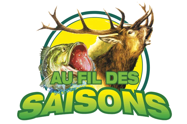 Logo au fil des saisons magasin chasse peche sav fauillet tonneins marmande